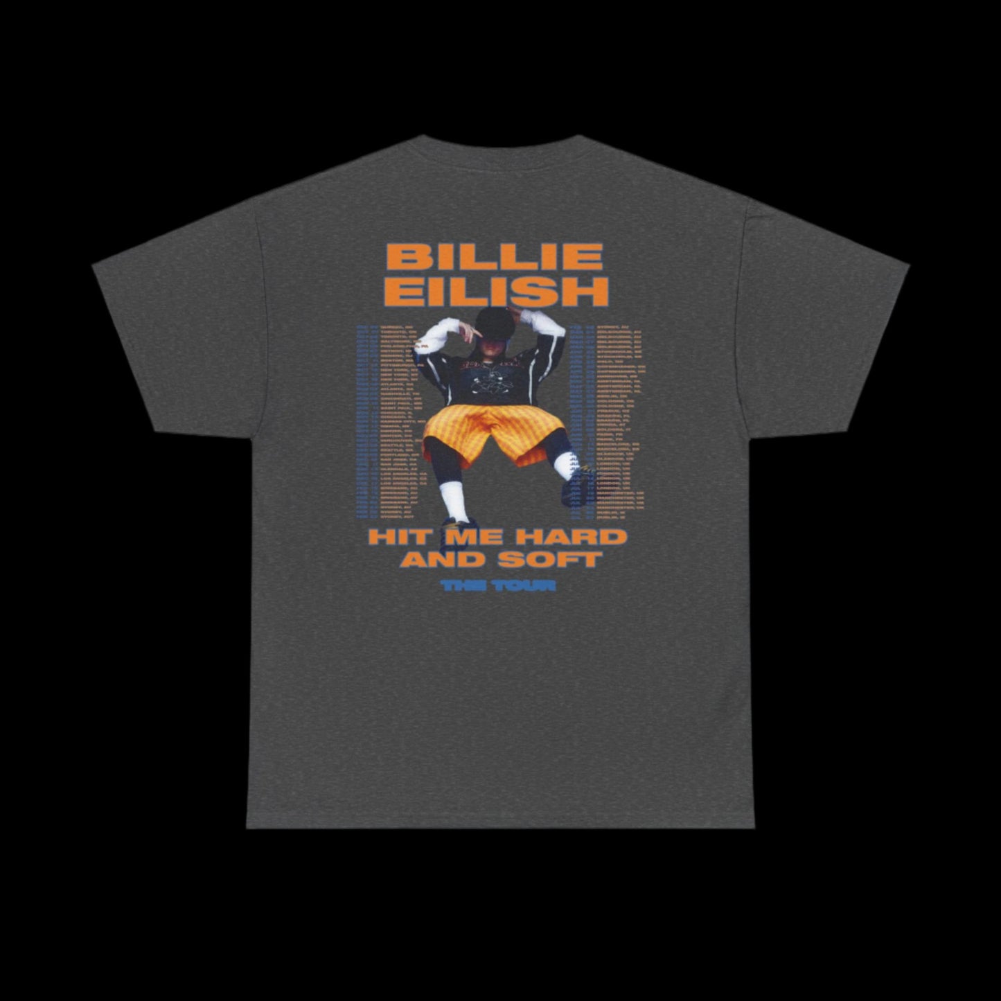 BILLIE EILISH TOUR DATES TEE